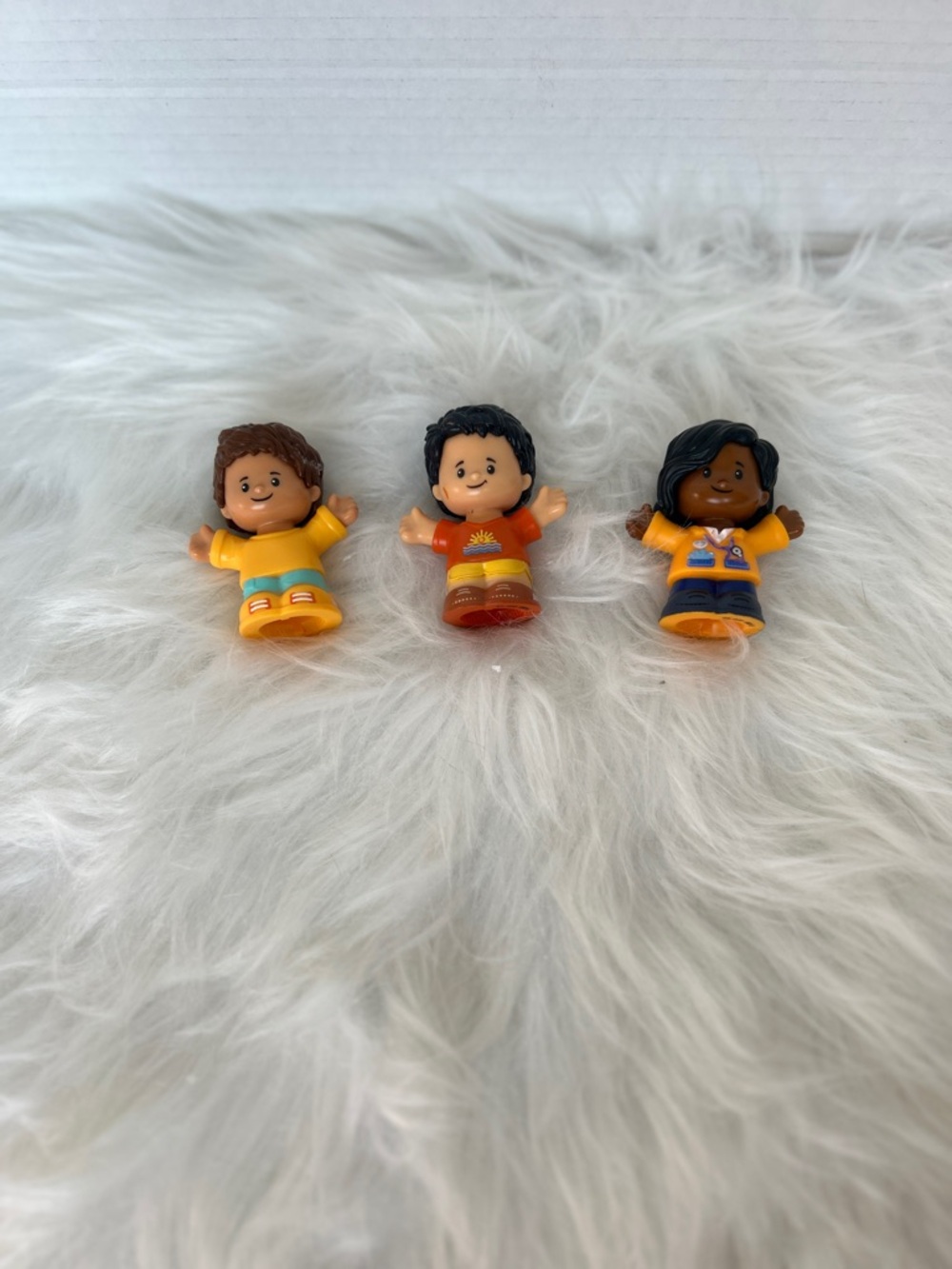 Lot of 3 Fisher Price Little People 3-Piece Play Characters